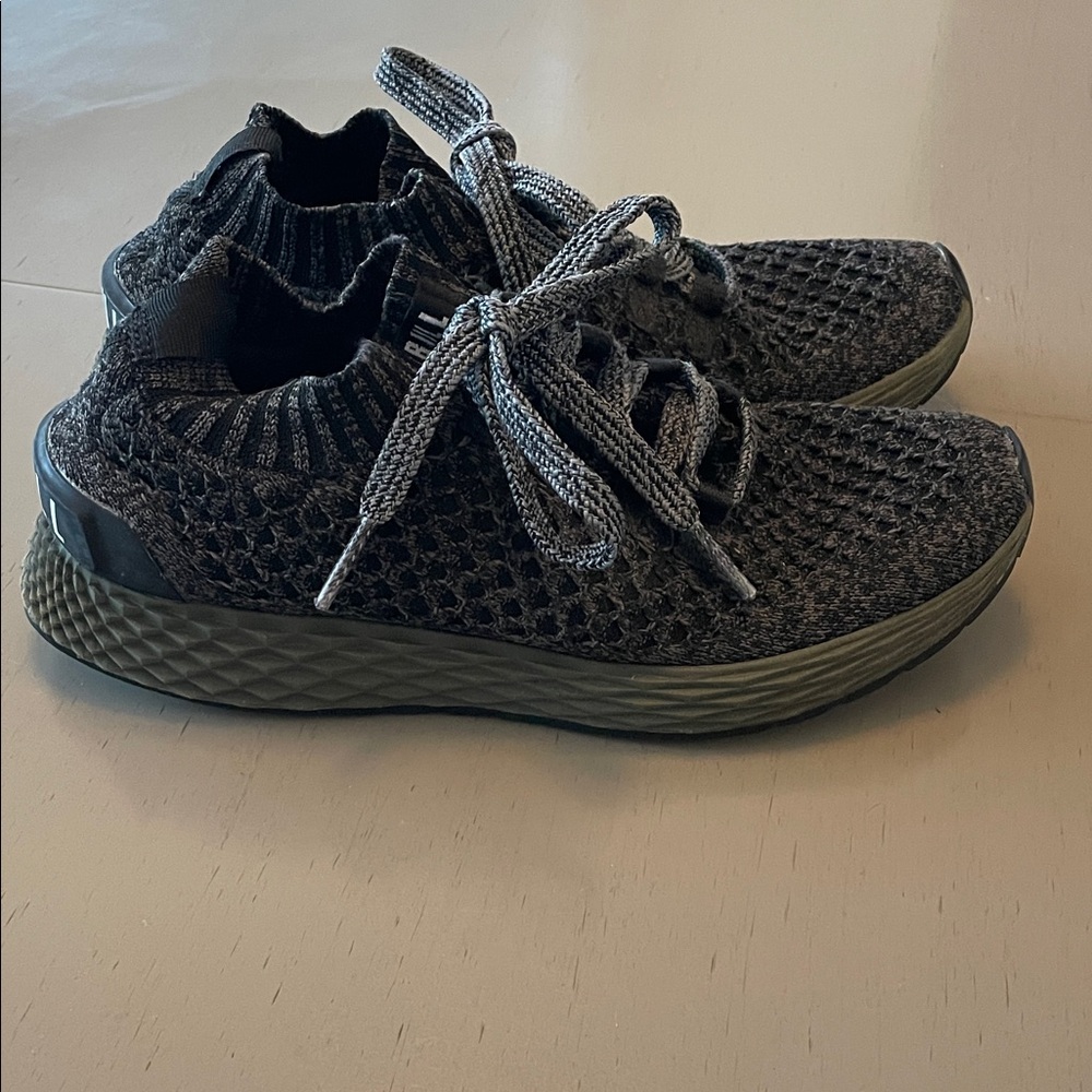 NoBull Women’s All Day Knit Gray Sneakers Size 8